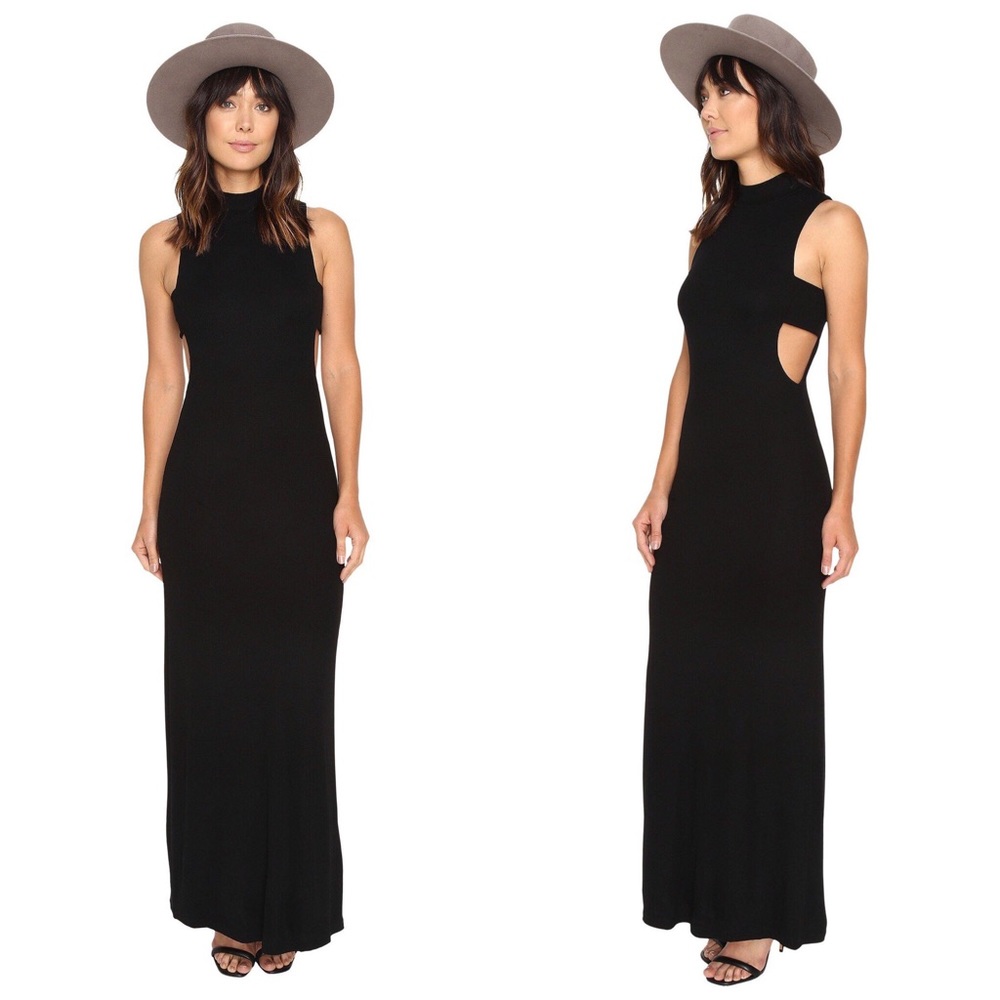 STONE COLD FOX  AKI GOWN Cutout Dress NWT